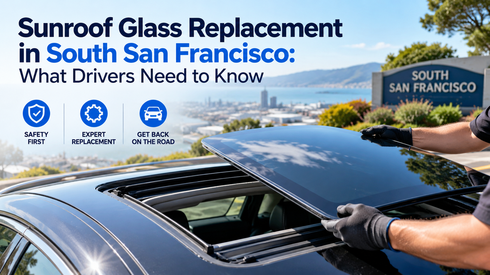 Sunroof Glass Replacement in South San Francisco: What Drivers Need to Know
